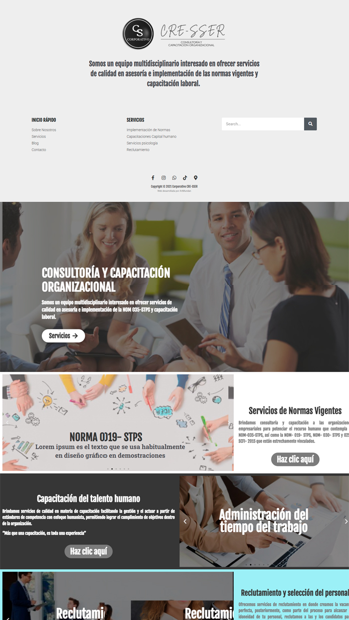 Coorporativo Cresser