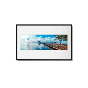 Cuadro "Laguna de los Siete Colores" 28 X 43 cm